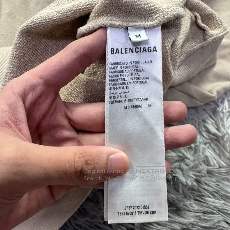 Balenciaga Balenciaga All-over Printed Embroidered Hoodie Size US M / EU 48-50 / 2 - 4 Thumbnail