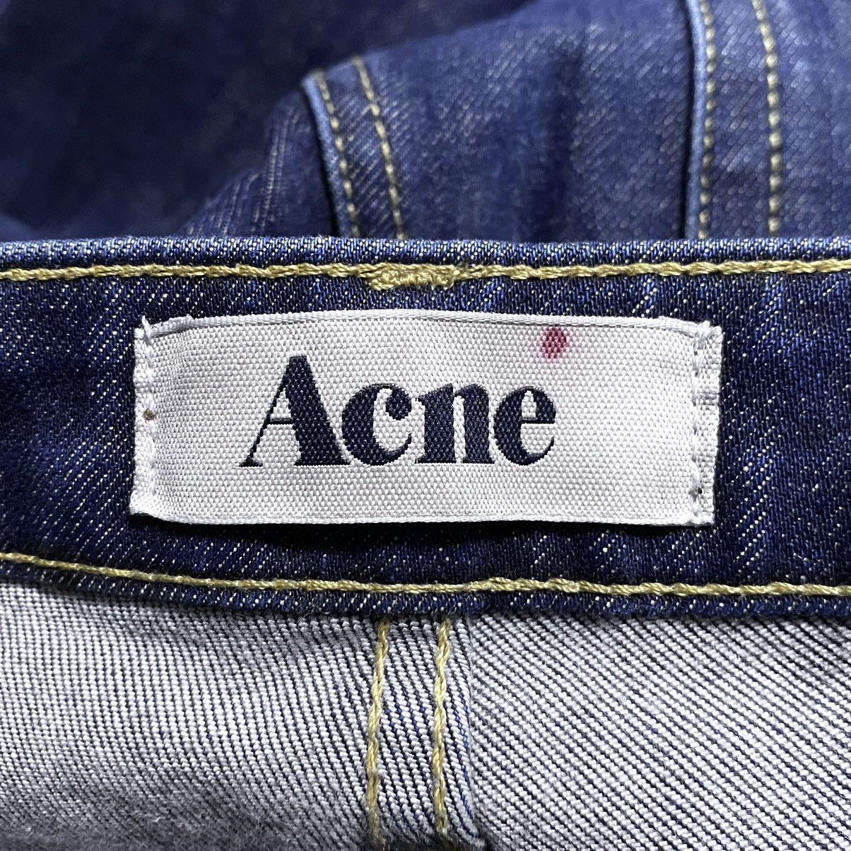 Acne Studios Women's Vintage Acne Studios Flex Wet Blue Jeans Denim Slim Size 27" / US 4 / IT 40 - 17 Thumbnail