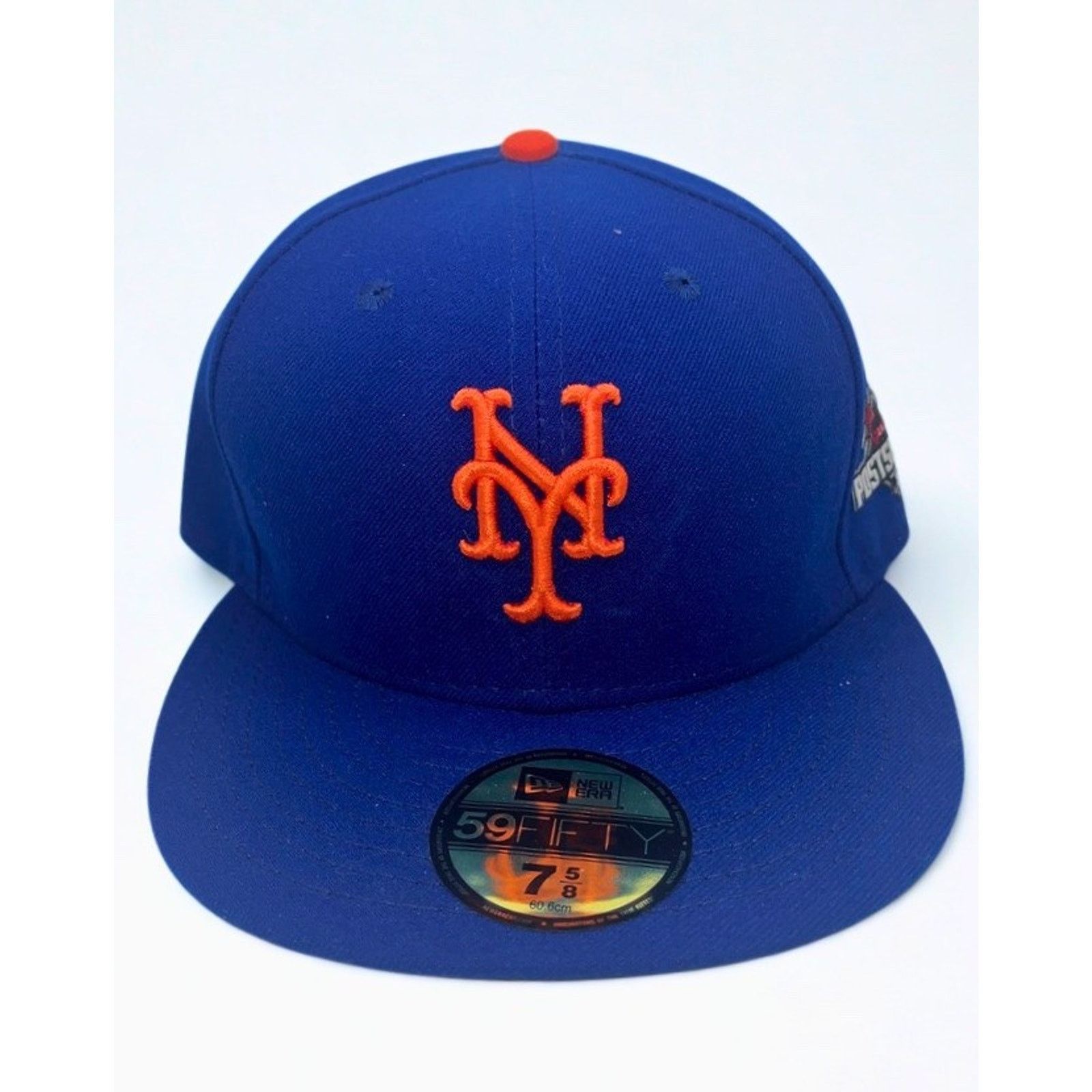 New Era New York Mets 2015 MLB Postseason Fitted Hat 7 5/8 New Era Size ONE SIZE - 5 Thumbnail