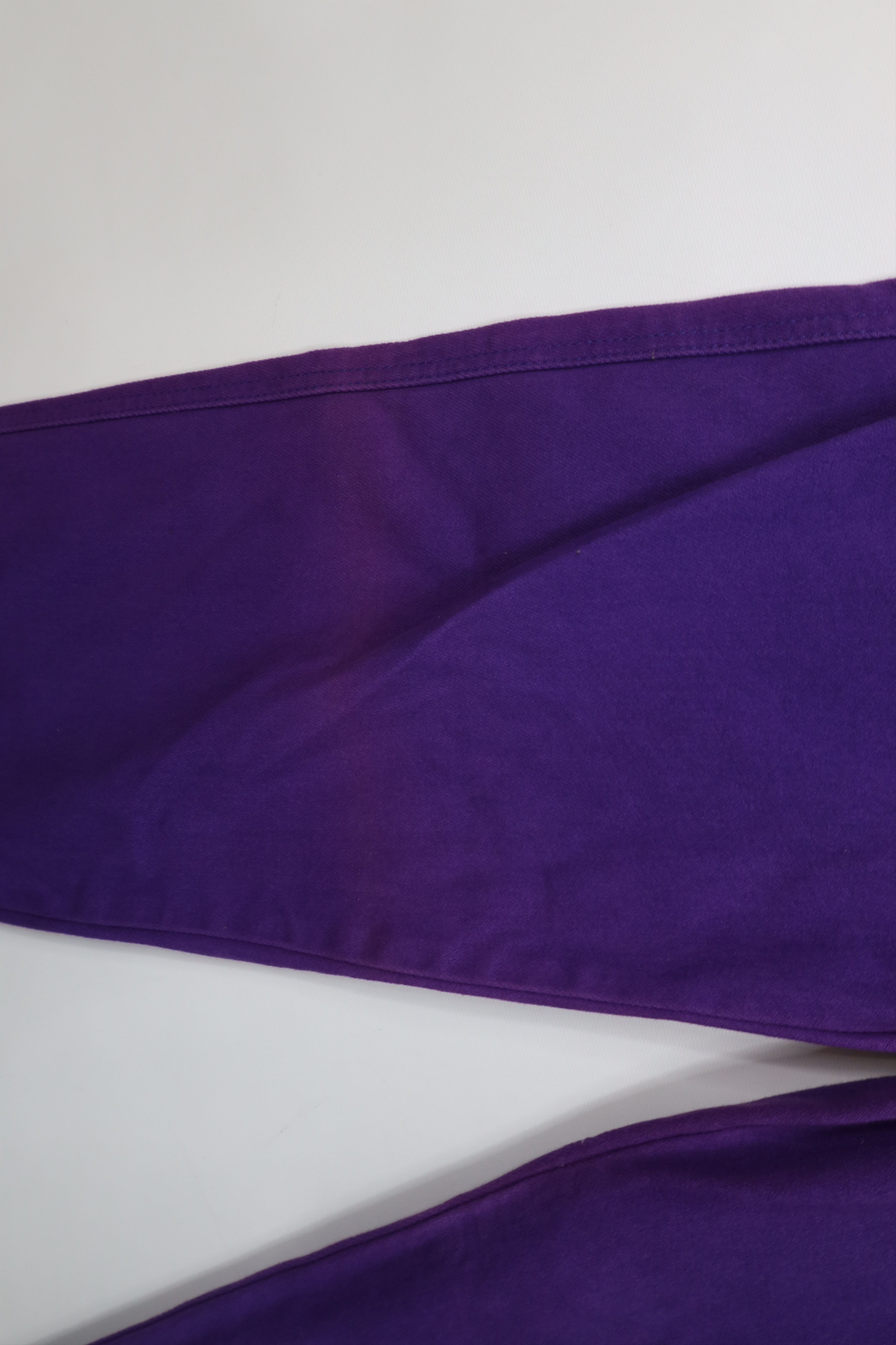 Vintage Deadstock Vintage 90s Streetwear Skateboard Jeans Purple Size US 29 - 5 Thumbnail