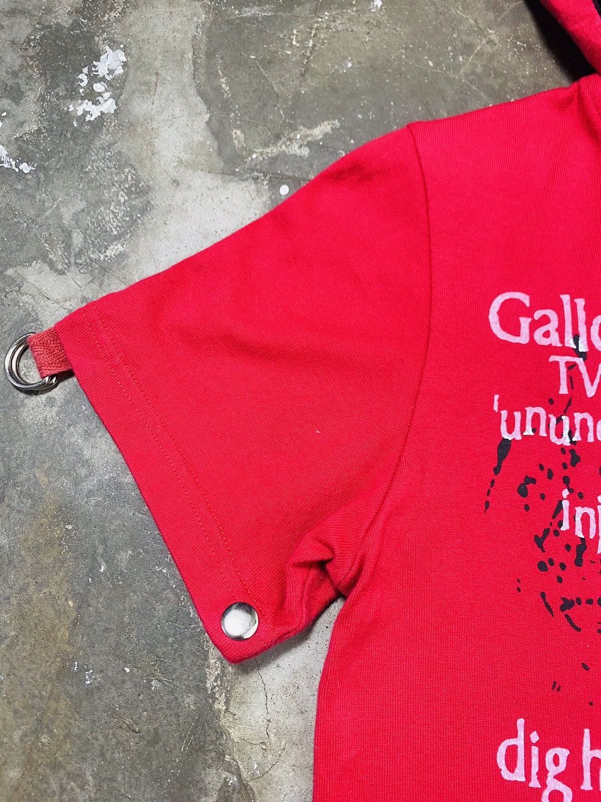 If Six Was Nine × Japanese Brand × Le Grande Bleu (L.G.B.) A01 Rare - RBA +1 Punk Bondage Wording Zipper Hoodie Shirt Size S / US 4 / IT 40 - 8 Thumbnail