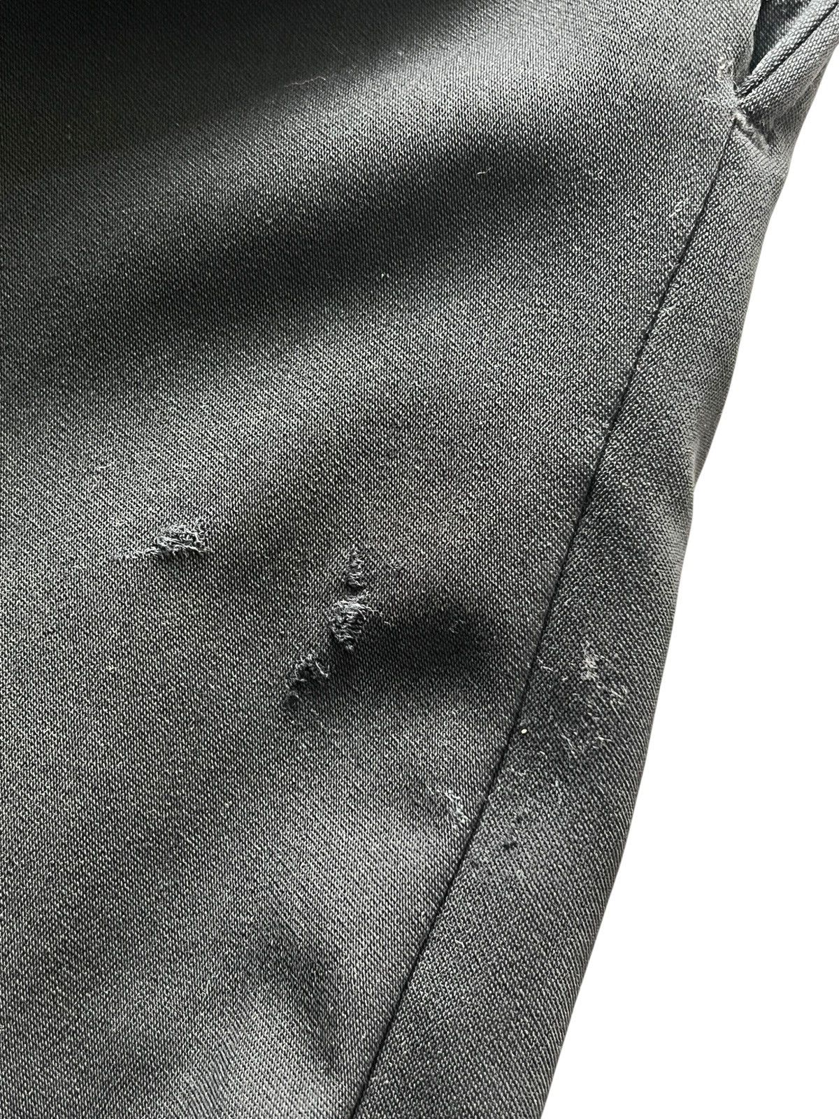 Yohji Yamamoto 1990s Yohji Yamamoto Pour Homme Hidden Pocket Wool Pants Size US 36 / EU 52 - 15 Thumbnail