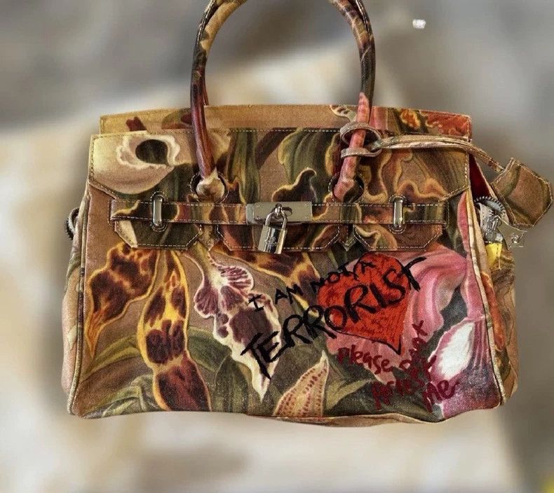 Vivienne Westwood Vivienne Westwood size os Bullskin embroidered floral bag Size ONE SIZE - 1 Thumbnail