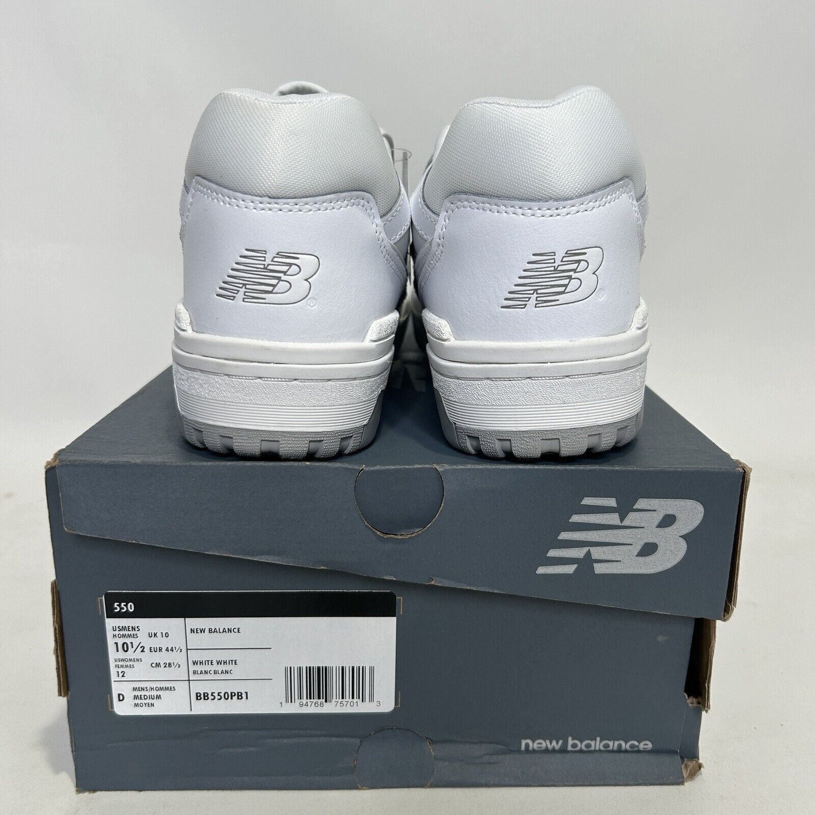 New Balance New Balance 550 “White Grey” 2024 Size US 10.5 / EU 43-44 - 4 Thumbnail