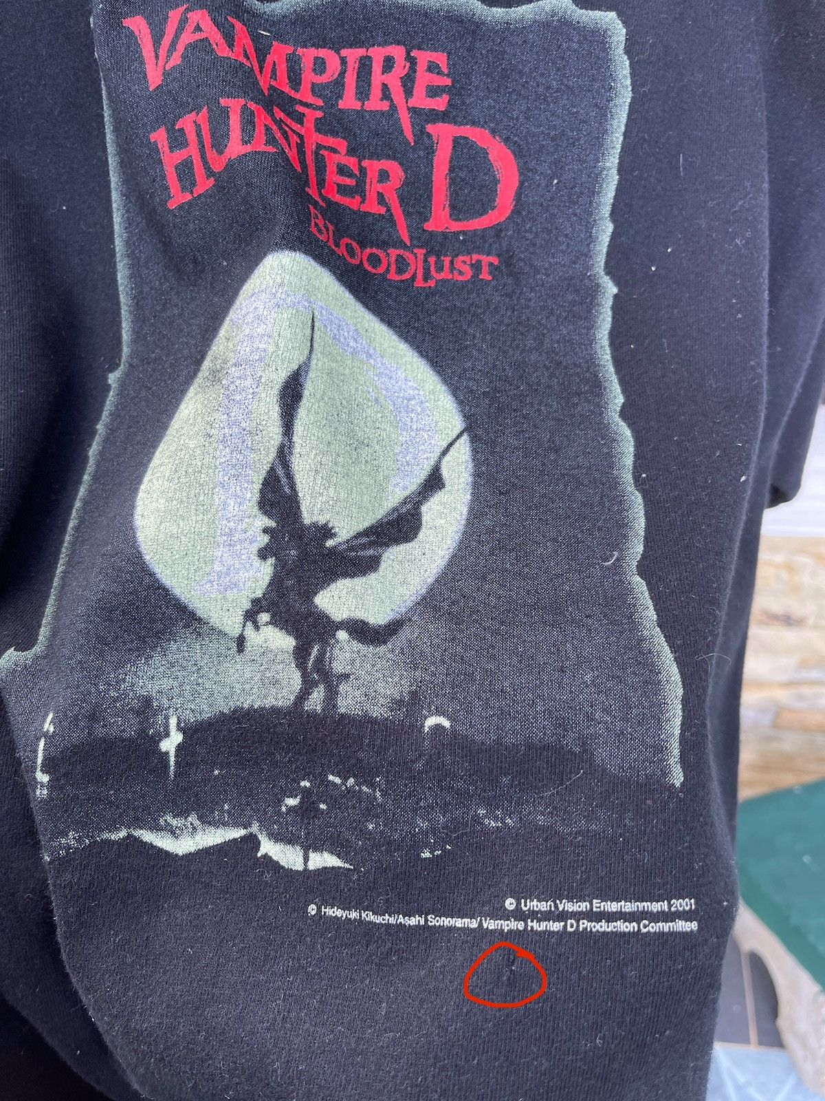 Expert Horror Rare🔥Vtg VAMPIRE HUNTER D Anime Movie Horror Tee Size US L / EU 52-54 / 3 - 4 Thumbnail