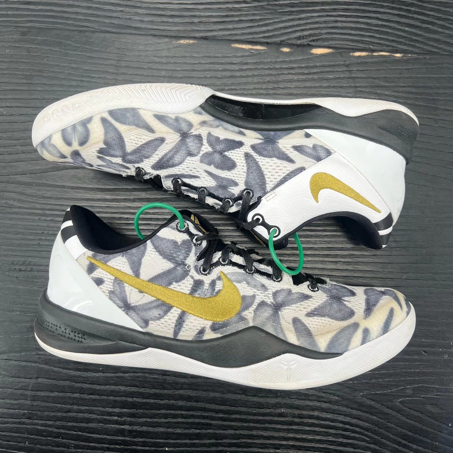 Nike zk8 gigi jacket black white gold 44 Size US 10 / EU 43 - 4 Thumbnail