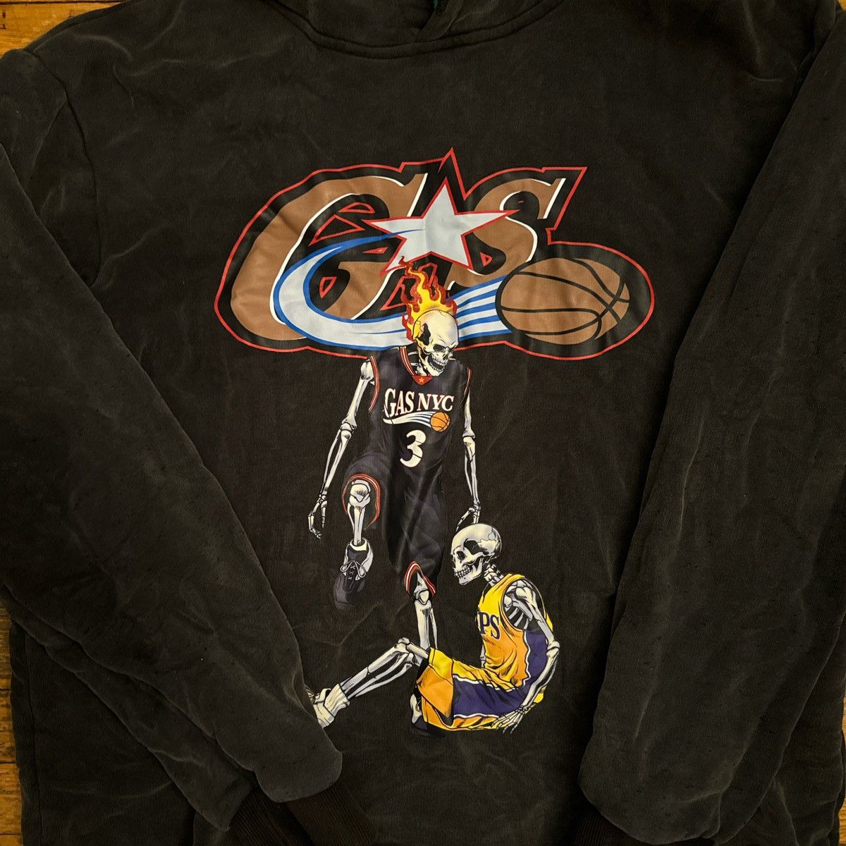 Other Gasnyc Black and red NBA hoodie #NBAstyle Size US L / EU 52-54 / 3 - 2 Thumbnail
