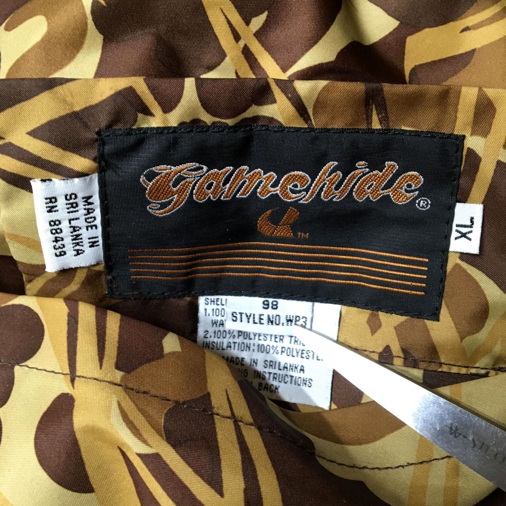 Vintage VINTAGE Gamehide Jacket Mens XL Flyway Camo Reversible Quilted Hunting Coat Bomber Size US XL / EU 56 / 4 - 4 Thumbnail