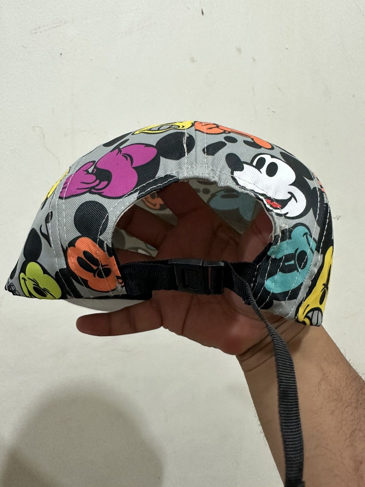 Mickey Mouse 🔥Rare🔥Mickey Mouse Full Printed Camp Hat Size ONE SIZE - 4 Thumbnail