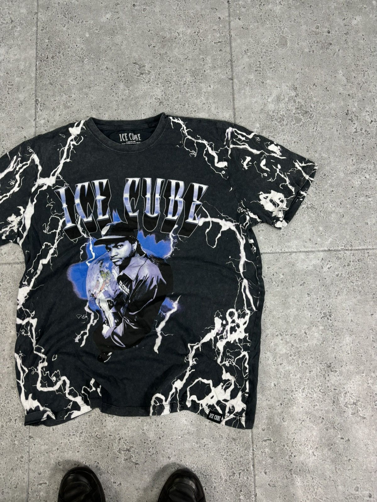 Japanese Brand × Rap Tees Crazy Y2K Boxy Ice Cube Rap Tee Hip Hop T-Shirt Graphic Size US L / EU 52-54 / 3 - 2 Thumbnail
