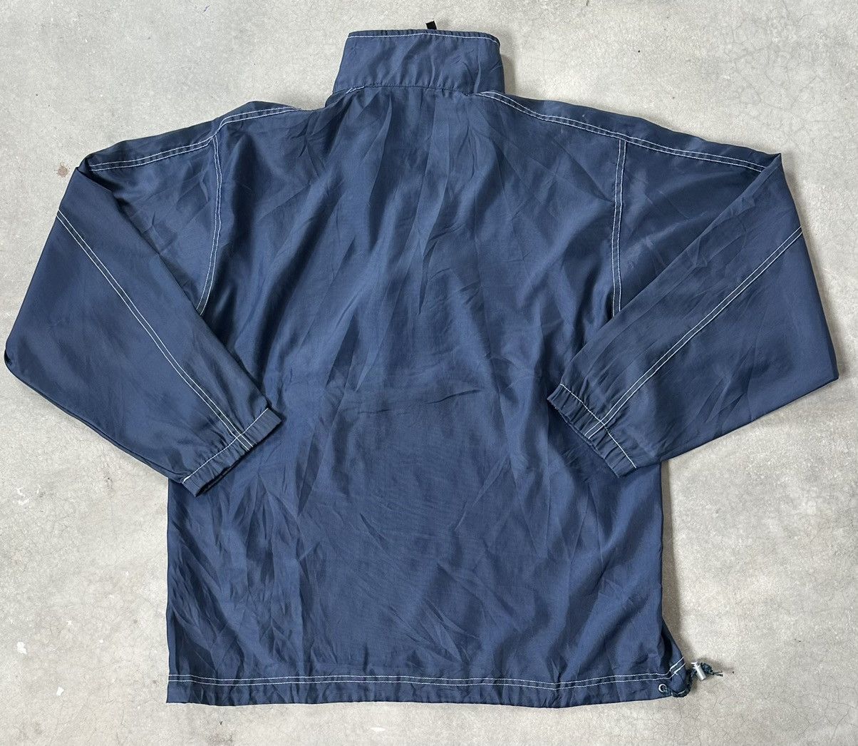 Nike VINTAGE NIKE ANORAK CENTRE SWOOSH WINDBREAKER Size US XL / EU 56 / 4 - 5 Thumbnail