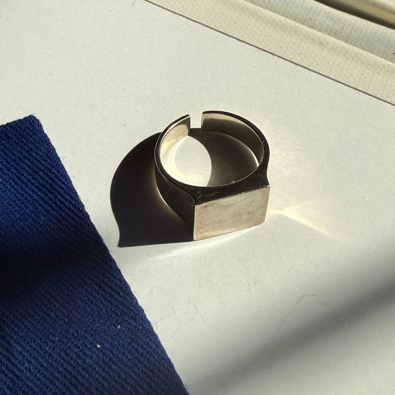 Isabel Marant ISABEL MARANT Silver Now Brass Ring - Size 9 Size ONE SIZE - 2 Thumbnail
