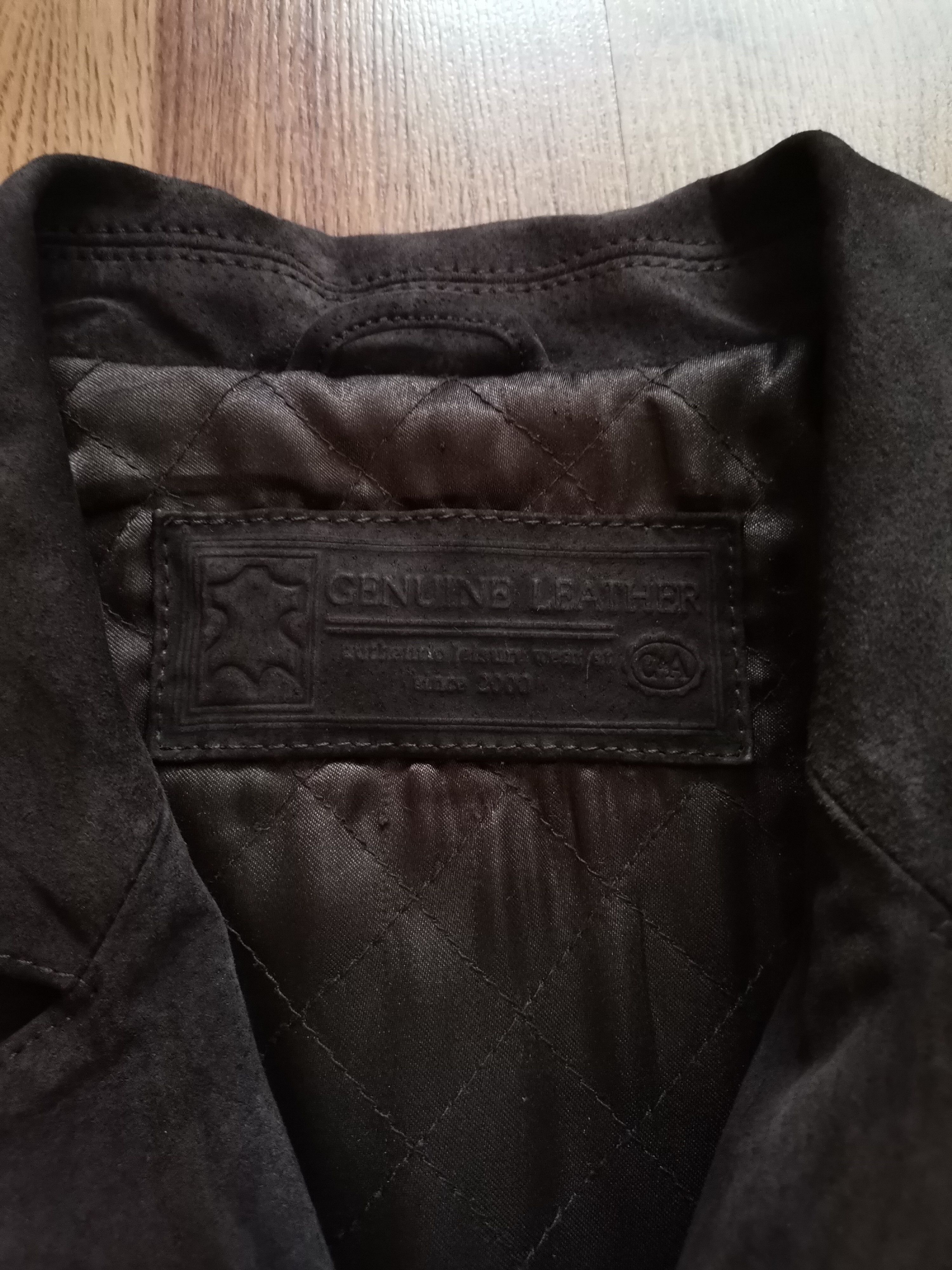 Vintage Vintage Yessica C&A Women's Suede Leather Jacket Size S / US 4 / IT 40 - 2 Thumbnail
