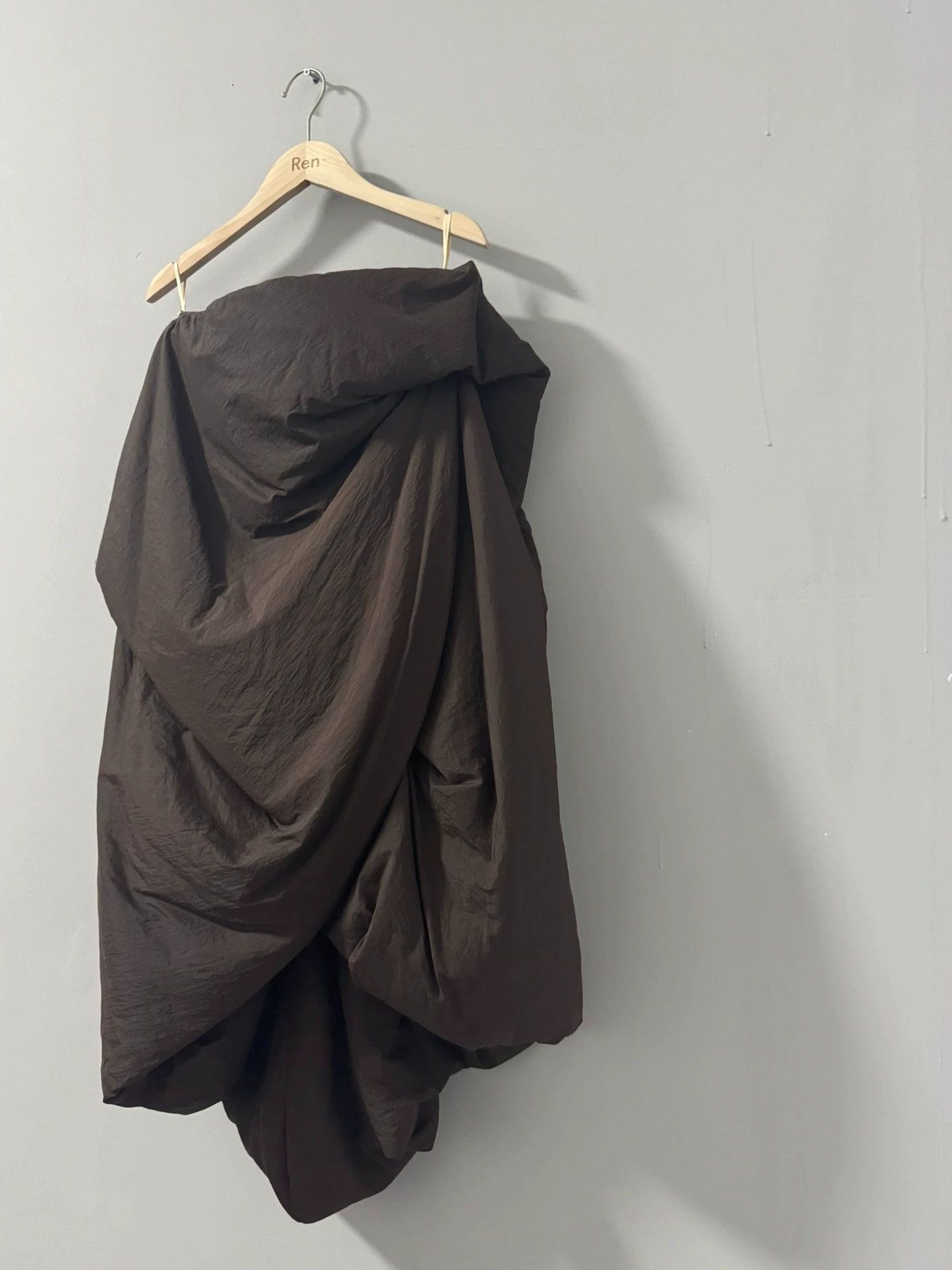 Rick Owens Rick Owens 16fw runway cocoon fabric dress Size S / US 4 / IT 40 - 1 Thumbnail