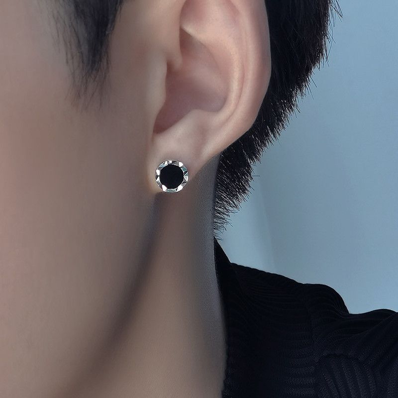Jewelry × Sterling Silver Rome One pairs Rare Earrings Gothic Punk Chrome Jewelry Size ONE SIZE - 3 Thumbnail