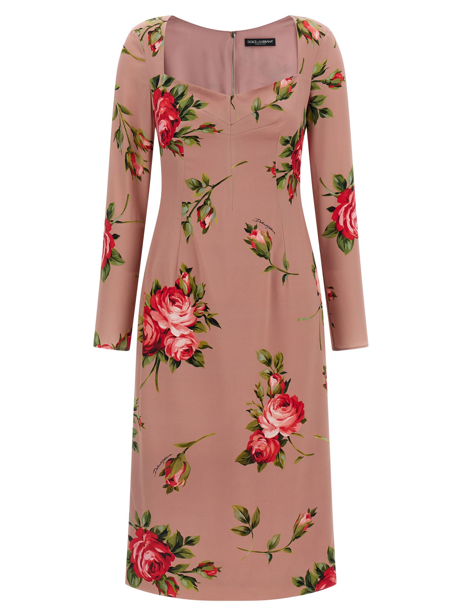 Dolce & Gabbana 'Bouquet Rose' dress Size M / US 6-8 / IT 42-44 - 1 Thumbnail