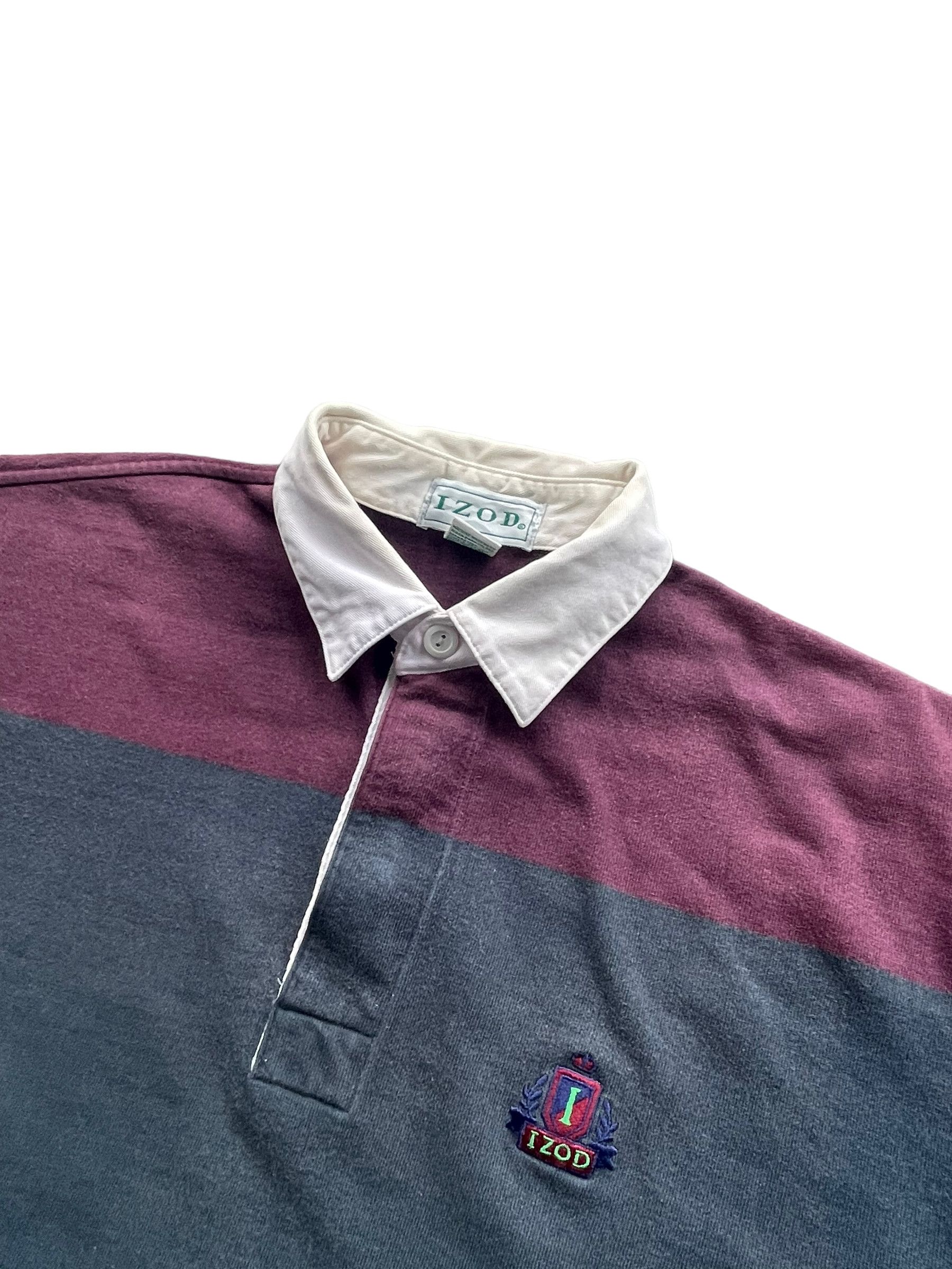 Designer Vintage Izod Rugby Polo Tshirt Size US M / EU 48-50 / 2 - 3 Thumbnail