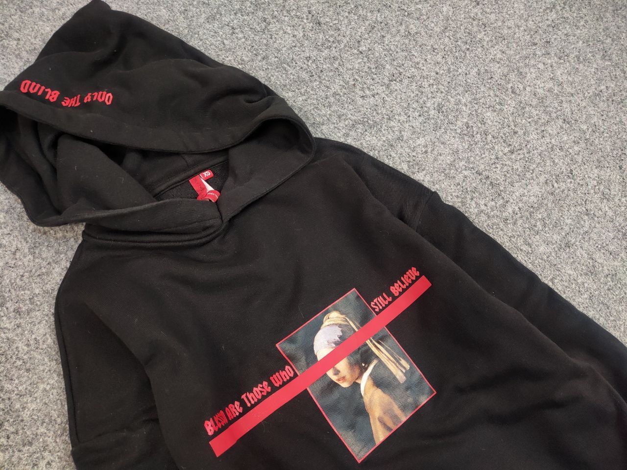 Only The Blind Rare Only The Blind Logo Long Sleeves Black Pullovers Hoodie Size US S / EU 44-46 / 1 - 11 Thumbnail