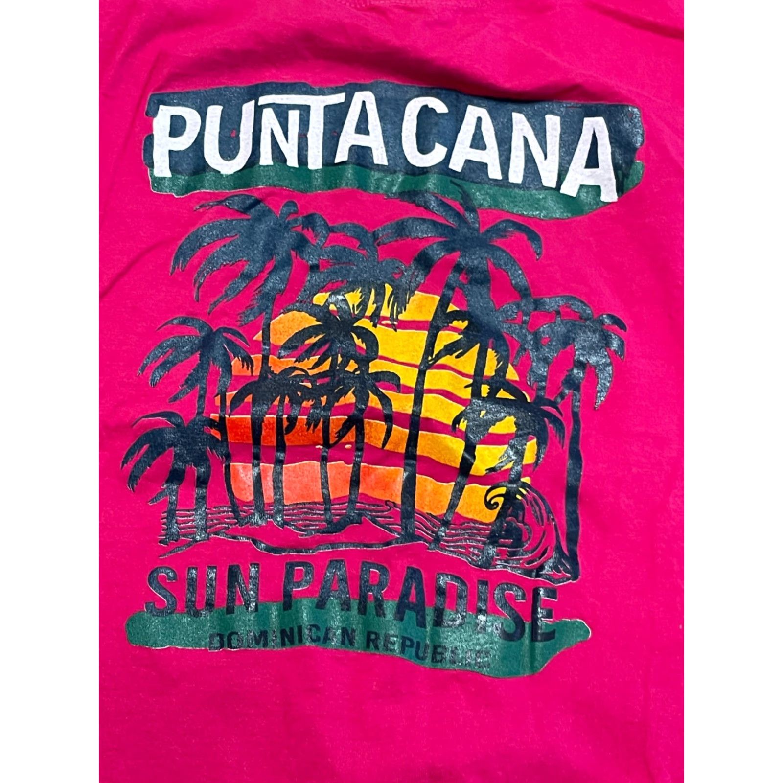 Vintage RAM Shirt Women's Size Small Pink PUNTA CANA Dominican Republic Size S / US 4 / IT 40 - 3 Thumbnail
