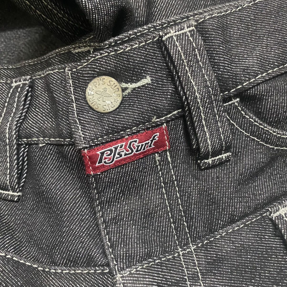 JNCO Vintage PJ Surf Denim Double Waist Baggy Pants Size US 29 - 18 Thumbnail