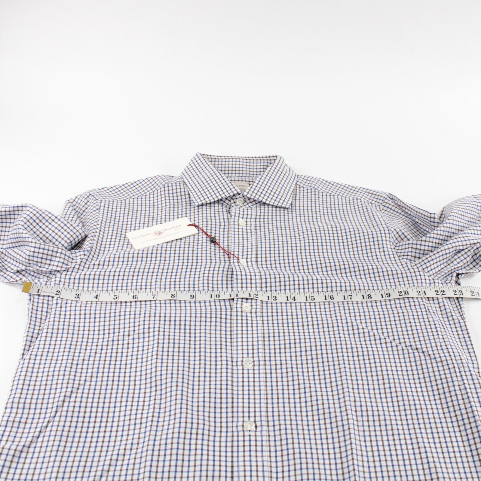 Luciano Barbera Luciano Barbera New with tags Shirt Size XL US In White Size US XL / EU 56 / 4 - 4 Thumbnail