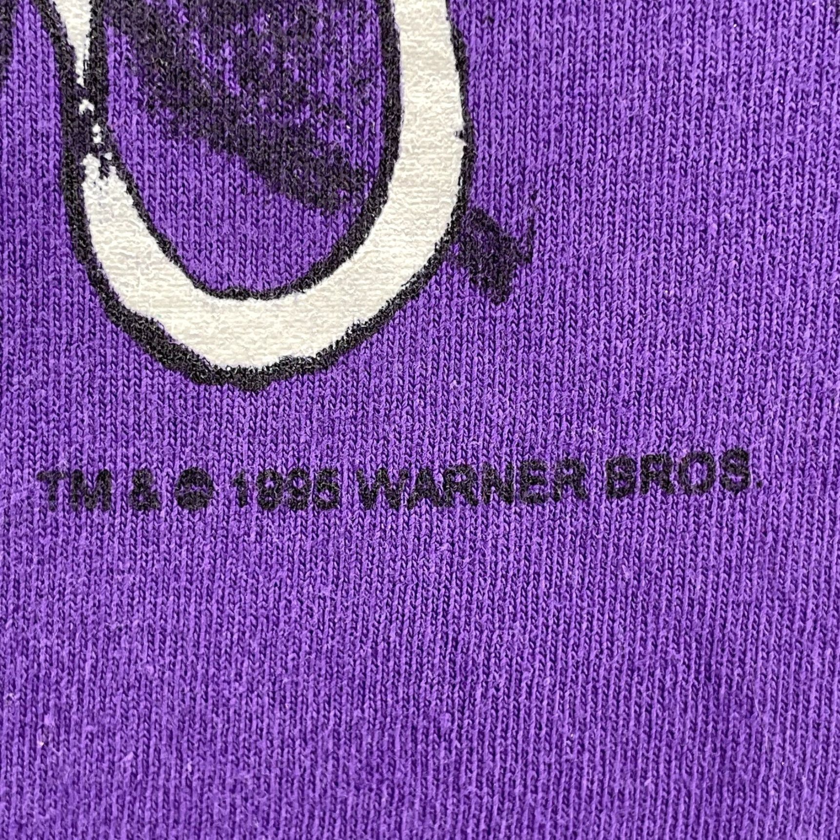 Delta VINTAGE Delta T-Shirt XL Purple Sportswear Tweety Retro 90's USA Made Graphic Print Size US XL / EU 56 / 4 - 4 Thumbnail