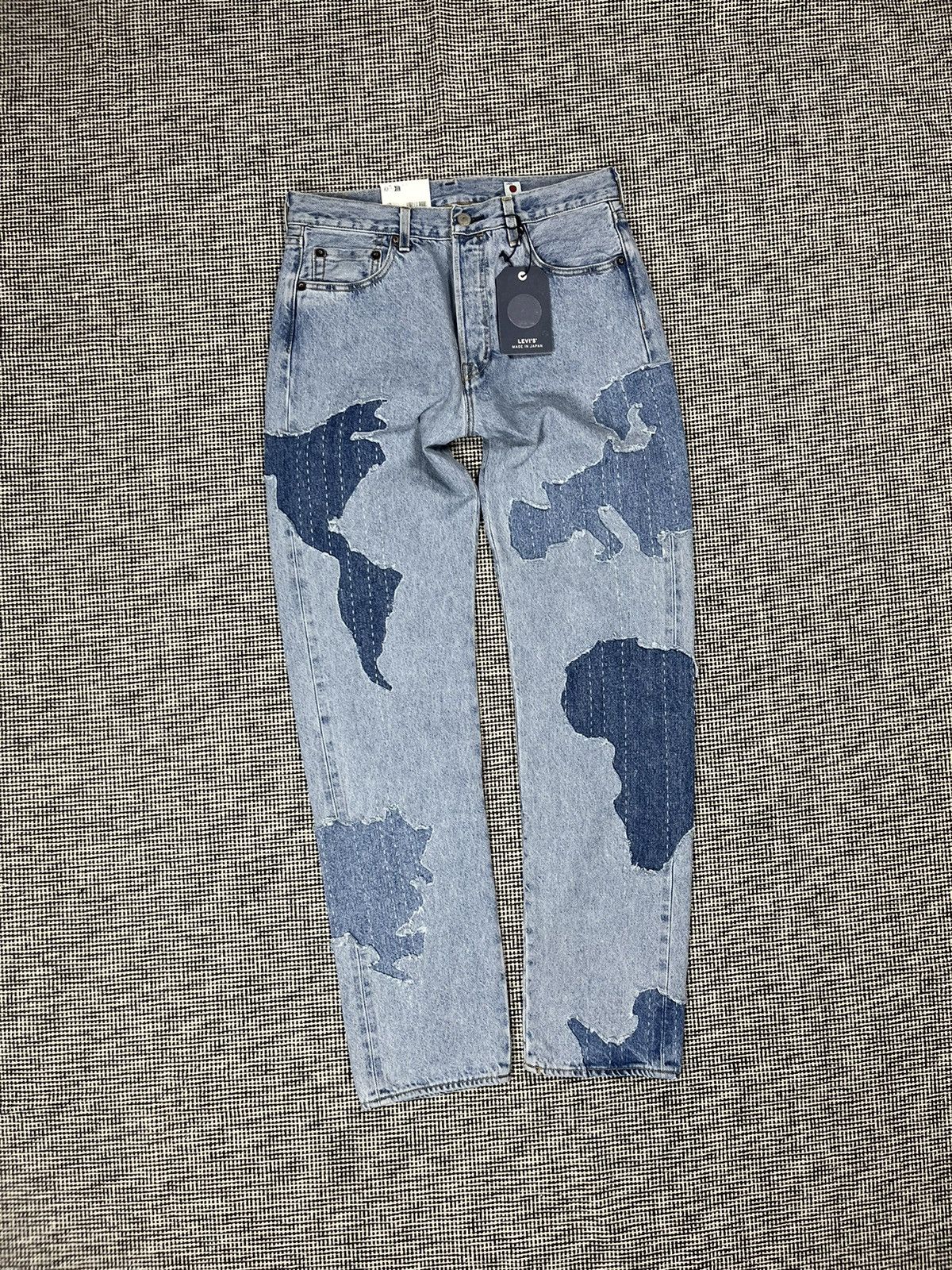 Levi's Made & Crafted Levi’s 501 made & crafted made in Japan sashiko jeans Size US 30 / EU 46 - 1 Thumbnail