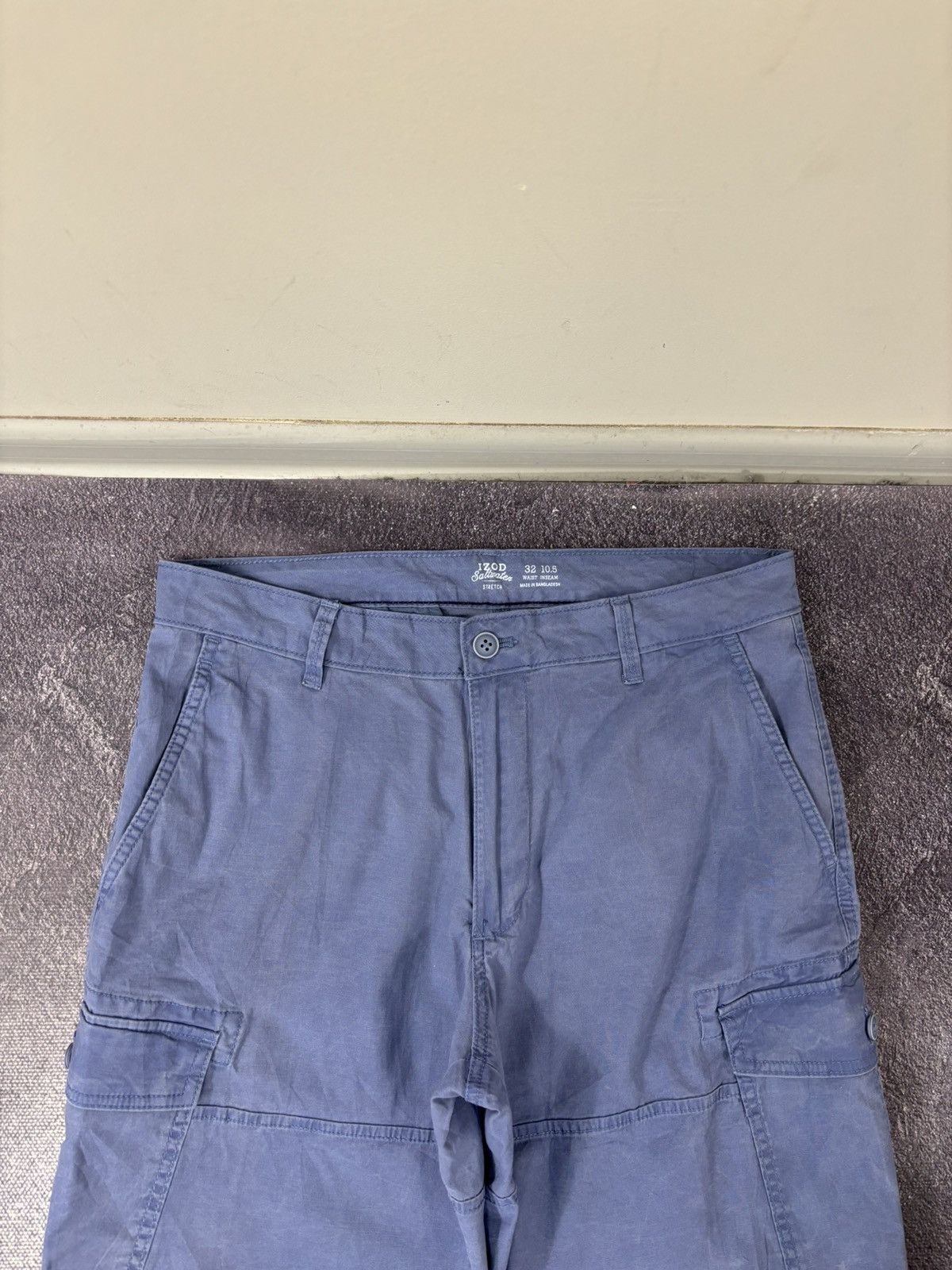 Izod Izod Men’s Y2K Military Style Hype Utility Cargo Shorts Size US 32 / EU 48 - 4 Thumbnail