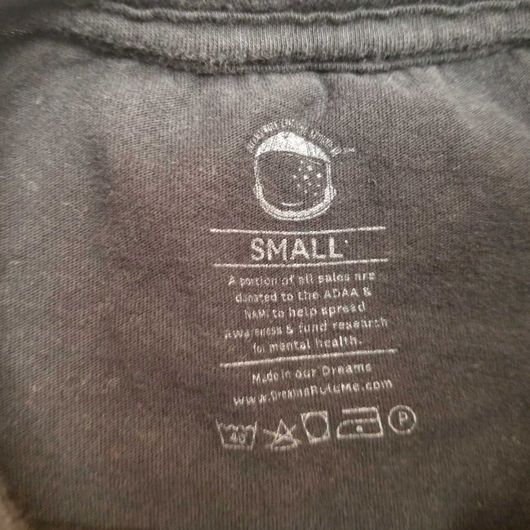 Vintage VINTAGE Mental Health Shirt Adult Small Black I saw in in a dream Skull Rose Awareness Shirt Size US S / EU 44-46 / 1 - 4 Thumbnail