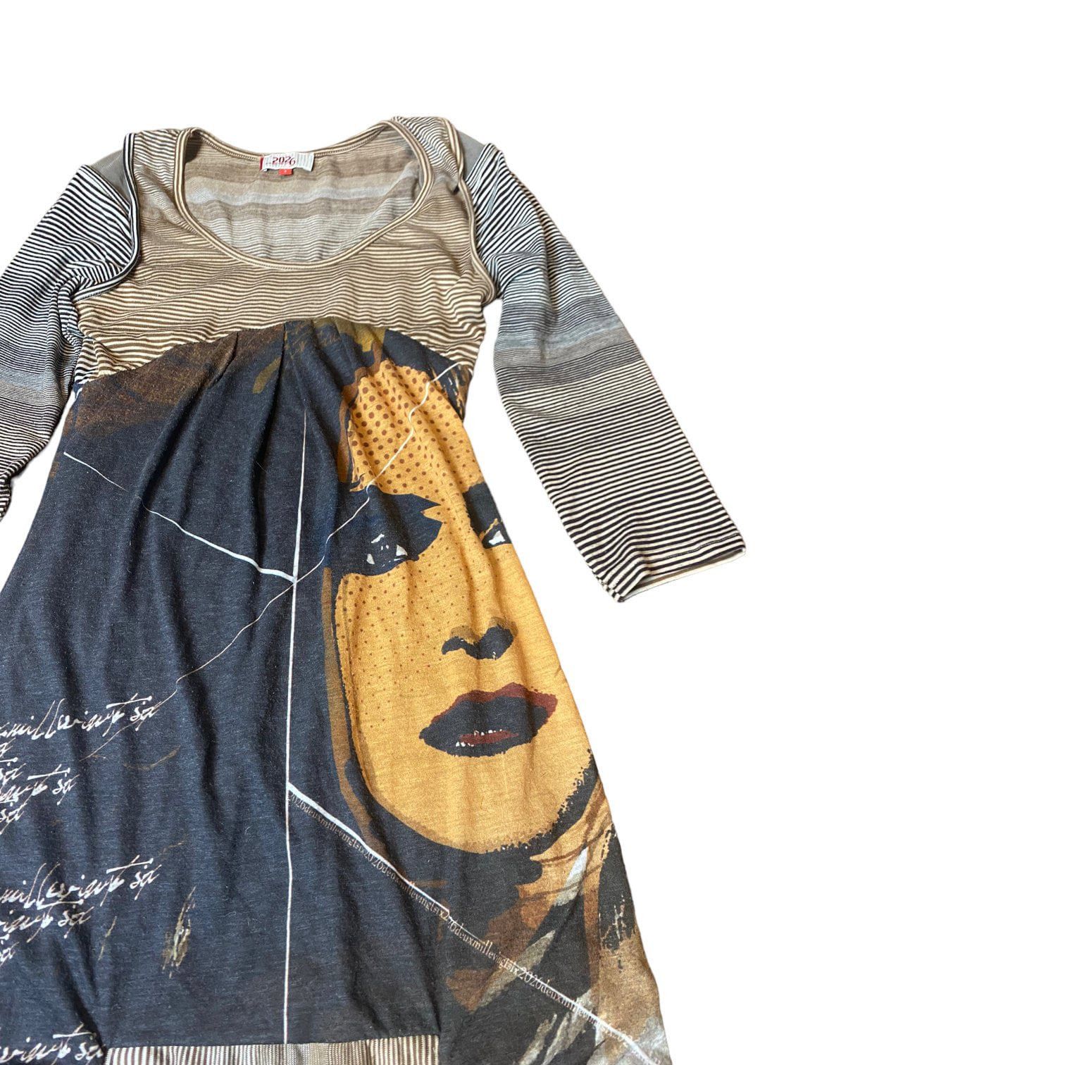 Other The 2026 Face Print Dress Size ONE SIZE - 2 Thumbnail