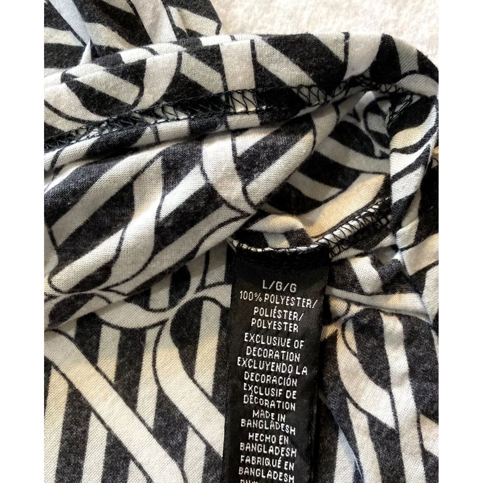 Vintage Fresh T Shirt Mens OG Graphic Black White L / 2-16 - Fitted Fresh Casual Mens Shirt Size L Black White OG Graphic Size US L / EU 52-54 / 3 - 4 Thumbnail
