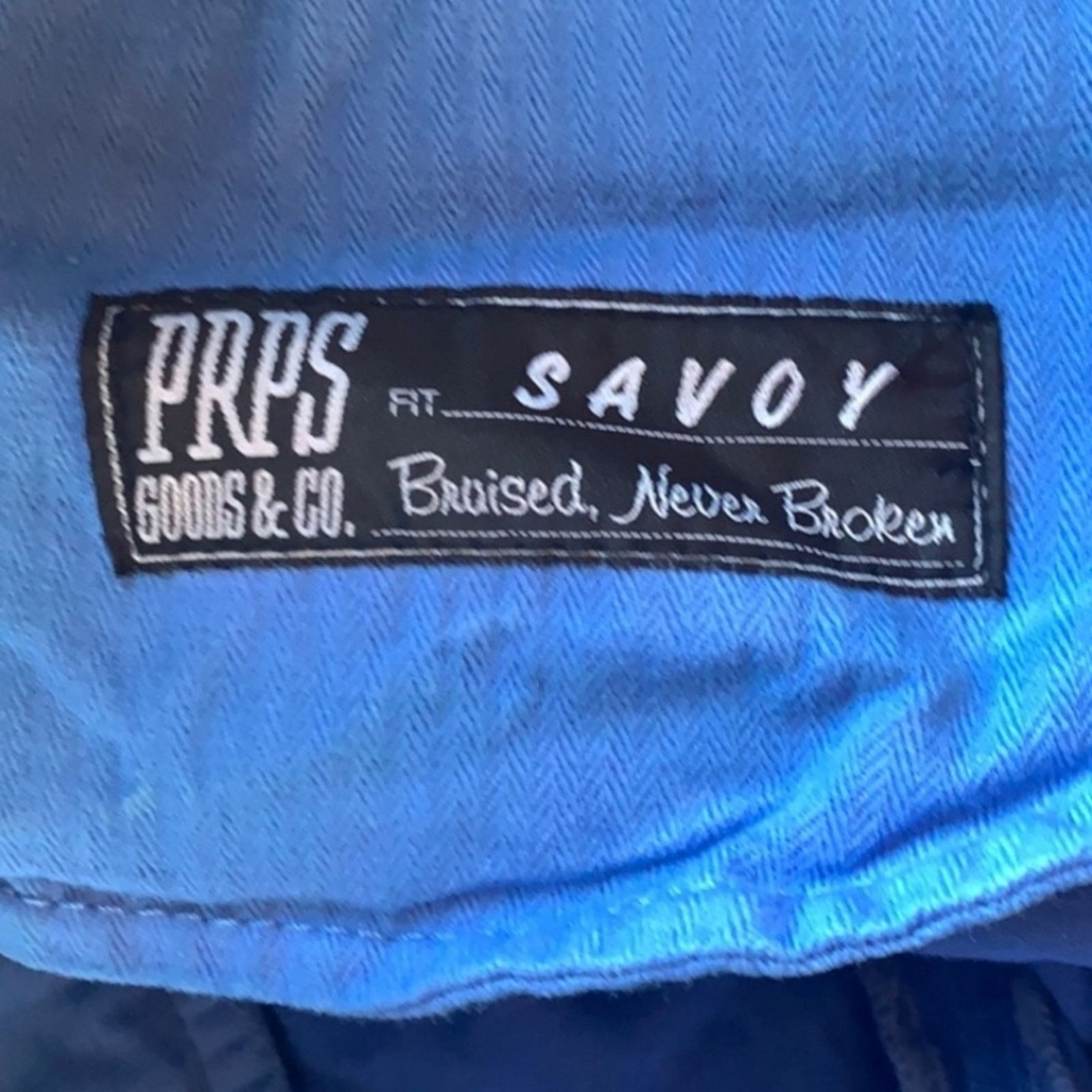 Prps NWT PRPS chino distressed baby blue paint pants savoy fit 32 Size US 32 / EU 48 - 9 Thumbnail
