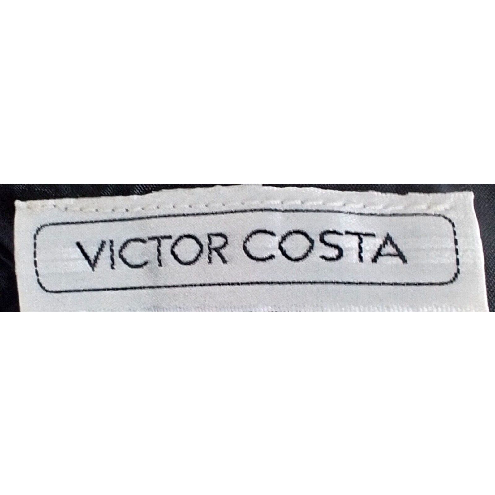 Other Victor Costa Dress Women's 6 Black Old Hollywood Glam VTG Size M / US 6-8 / IT 42-44 - 5 Thumbnail