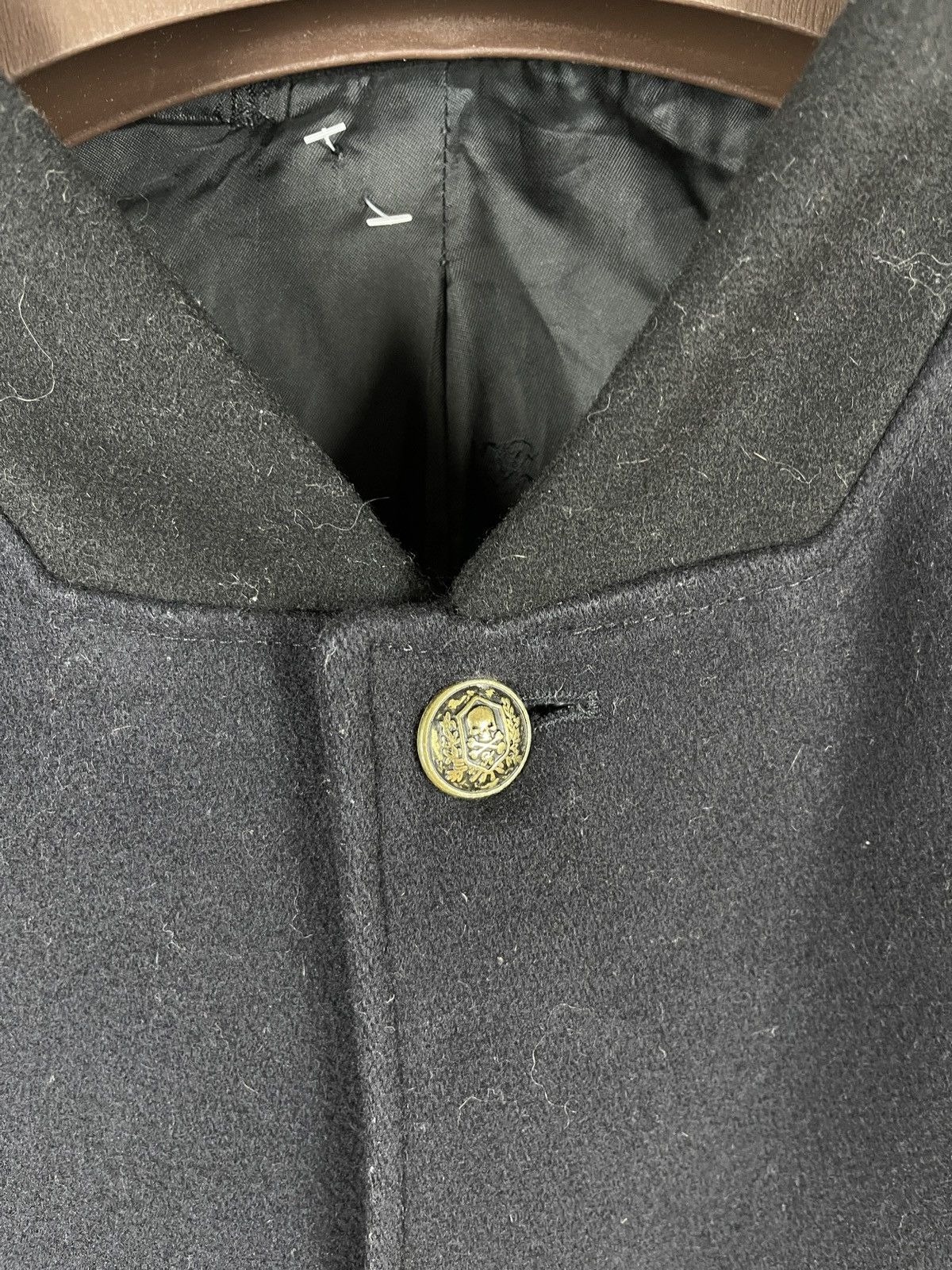 The Kooples The Kooples wool nylon bomber jacket navy/black Size US L / EU 52-54 / 3 - 6 Thumbnail