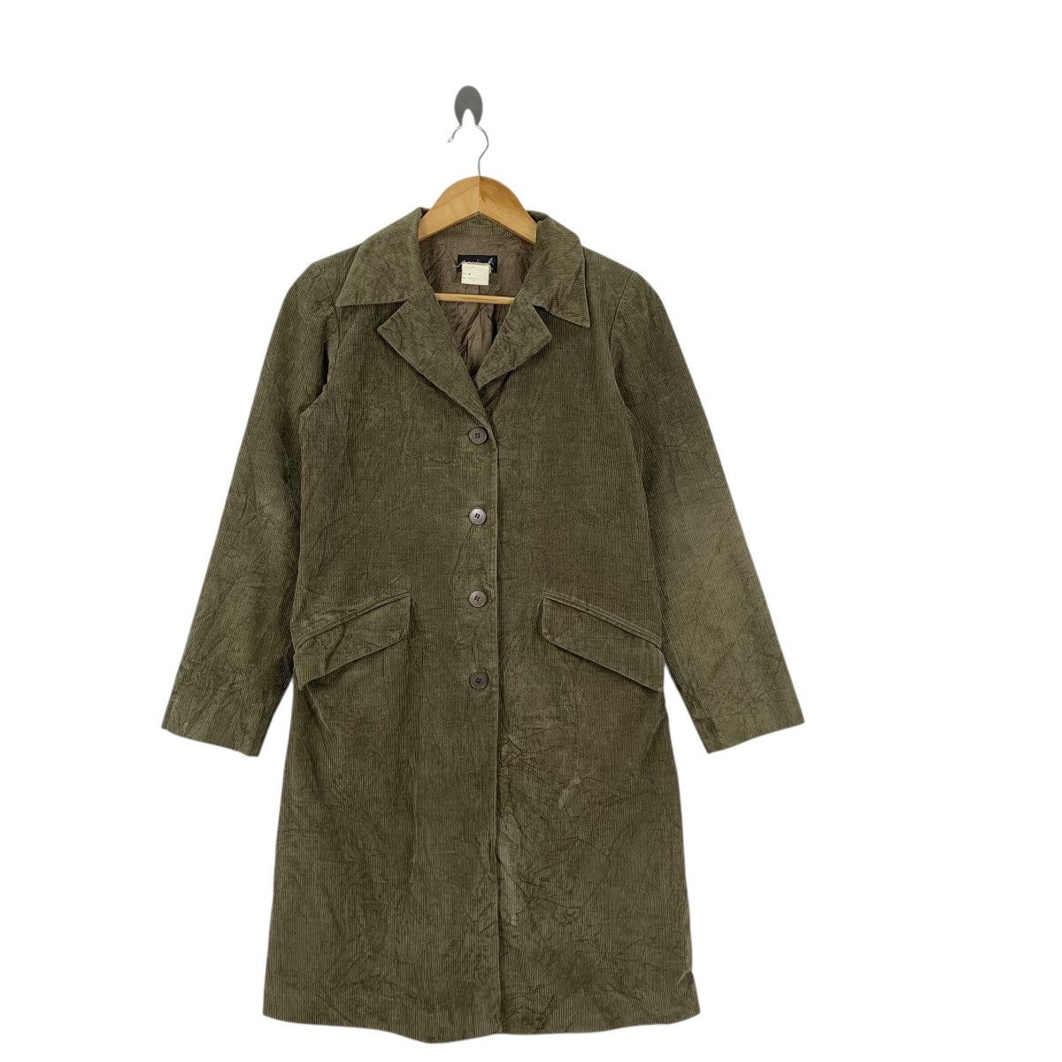 agnes b. Vintage 90s AGNES B. PARIS Made In France Trench Coat Jacket Size S / US 4 / IT 40 - 4 Thumbnail