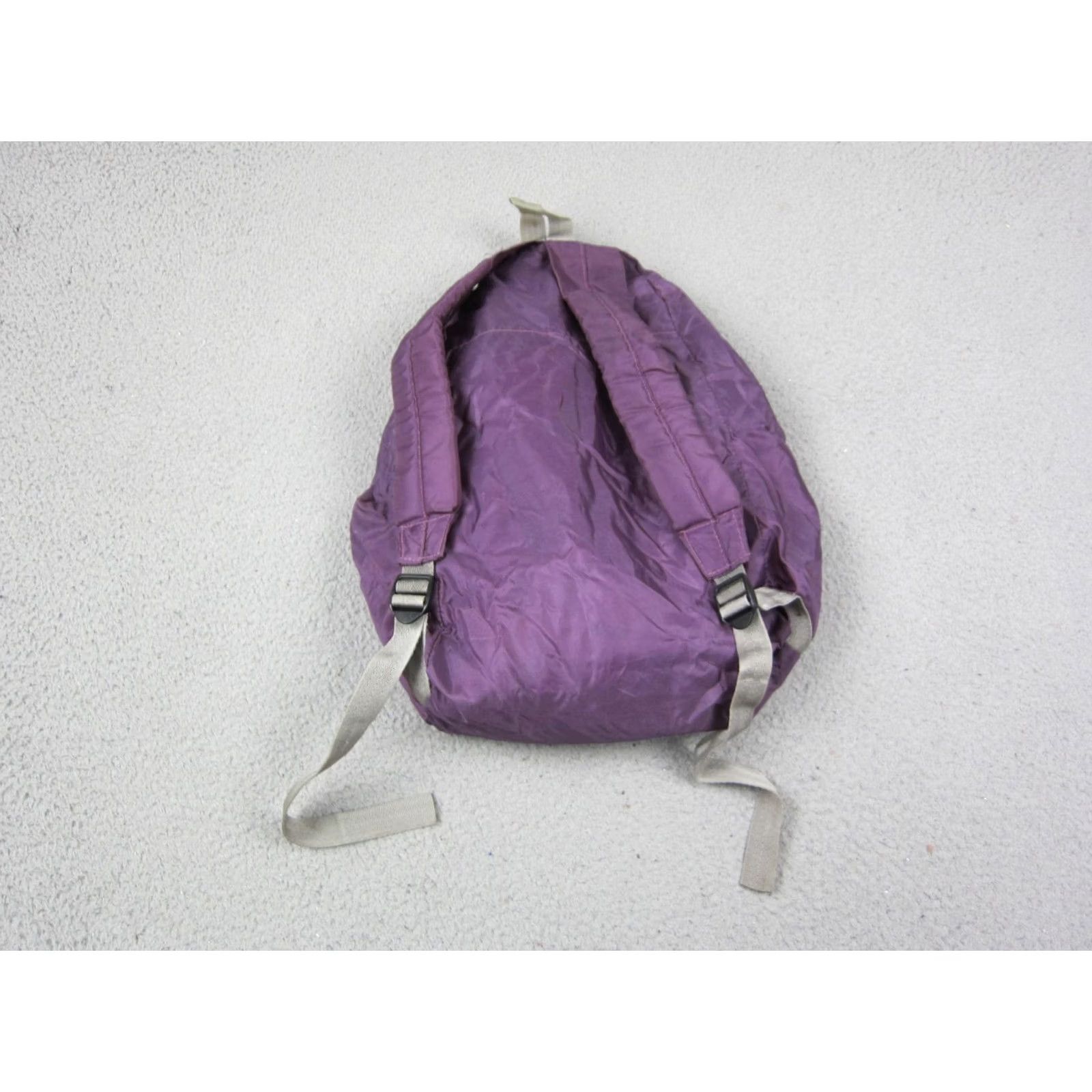 Eastpak VINTAGE Eastpak Backpack Womens Purple School Travel Bag Outdoor Made In USA Backpack Womens Medium Purple 80s School Mens Womens Size ONE SIZE - 4 Thumbnail