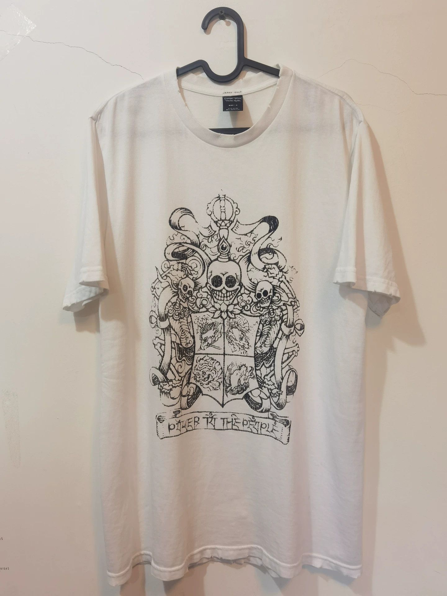Number (N)ine Number Nine “Extra Heavy” Graphic Eye Tee | Grailed
