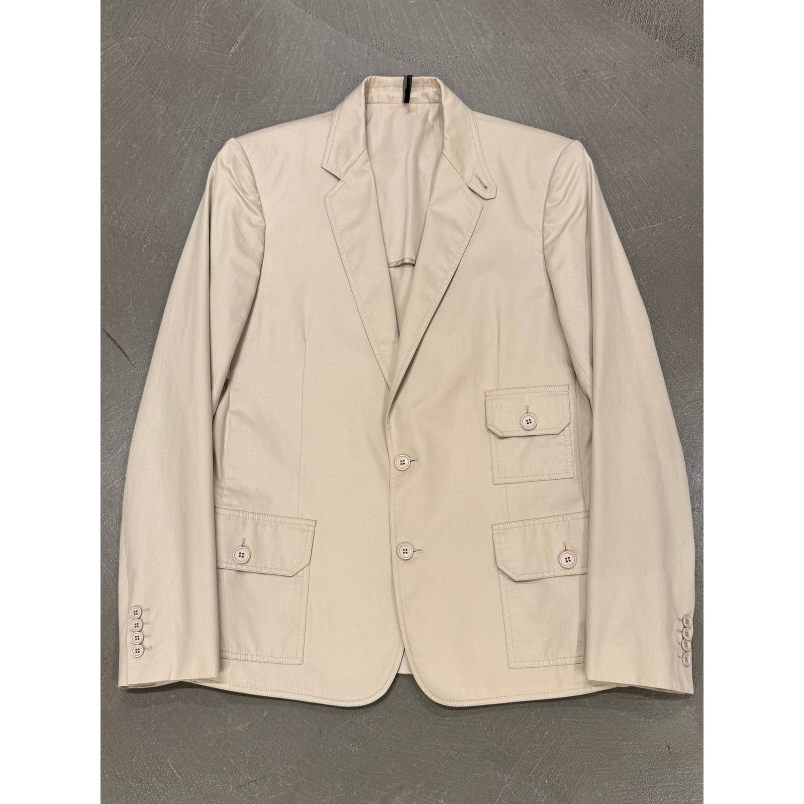 Dior S/S2008 Dior double-breasted cotton blazer Size 52S - 1 Thumbnail