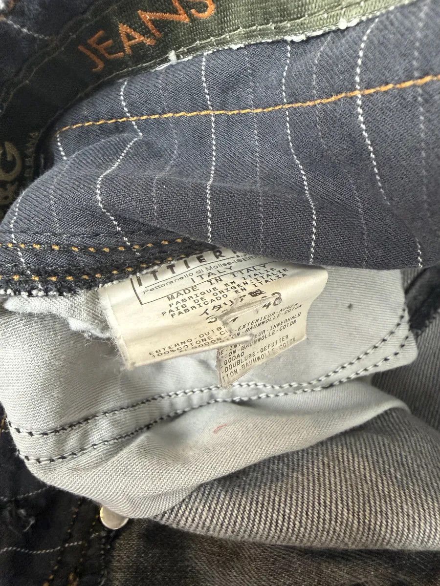 Dolce & Gabbana AW2004 Dolce & Gabbana Asymmetrical Grey Cargo Denim Jeans Size US 32 / EU 48 - 11 Thumbnail