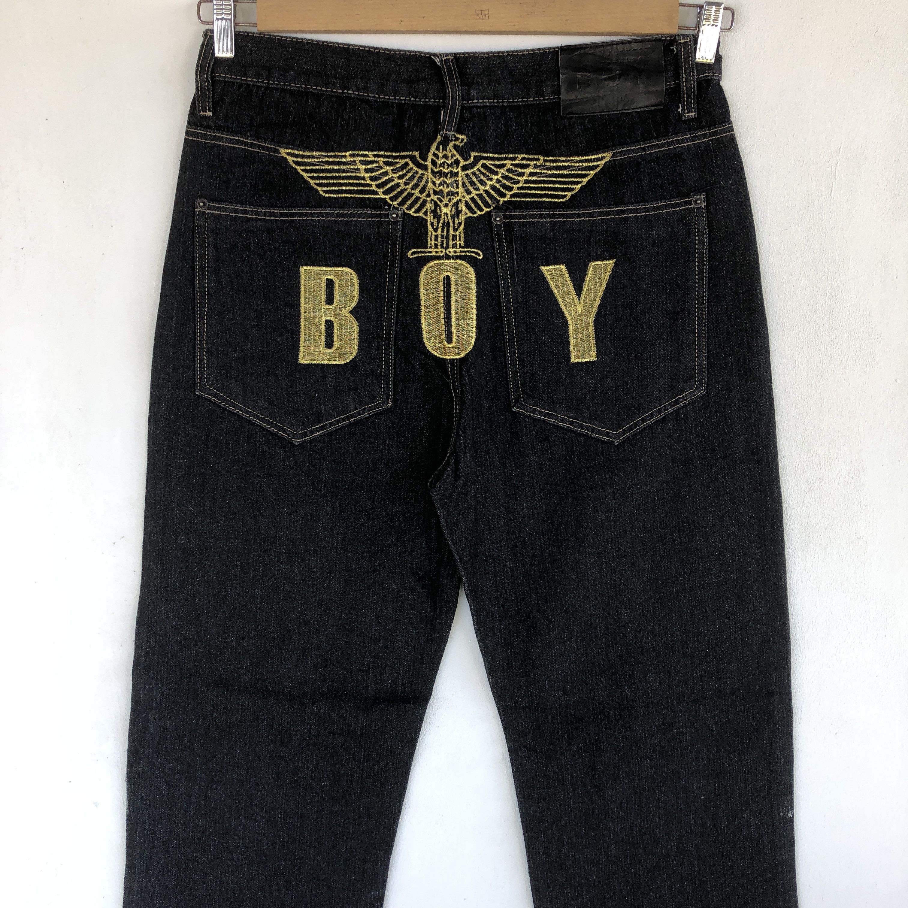 Japanese Brand × Vintage Vintage Japanese Jeans Boy Flying London Denim Pants Size US 34 / EU 50 - 3 Thumbnail