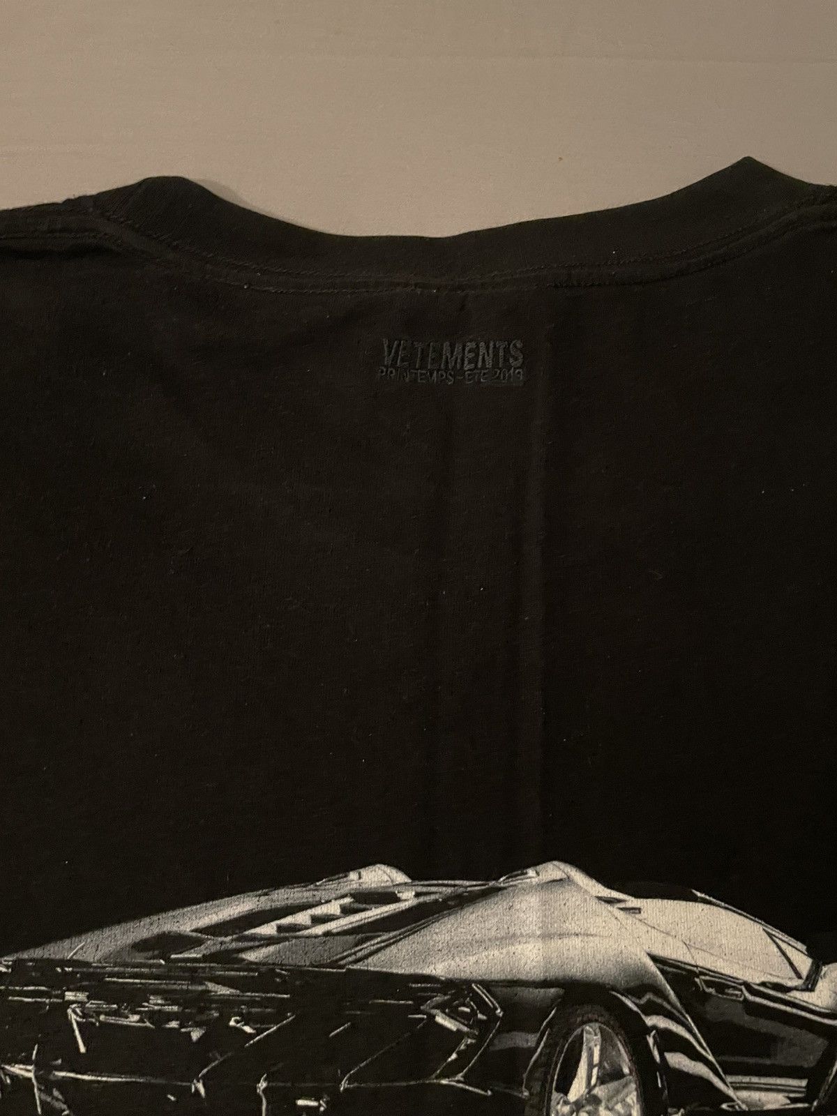 Vetements VETEMENTS Lamborghini Car Hotline T-Shirt black large RARE* Size US L / EU 52-54 / 3 - 5 Thumbnail