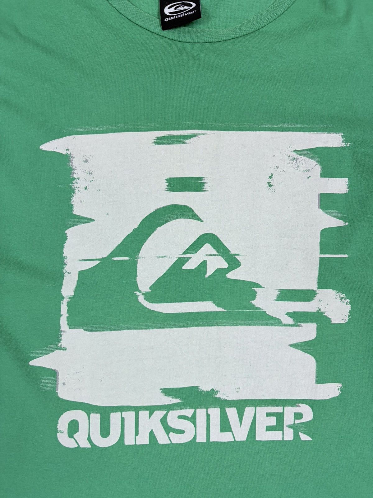 Quiksilver Vintage Quiksilver Logo Green T-Shirt Skater Surf Y2K L Size US L / EU 52-54 / 3 - 5 Thumbnail
