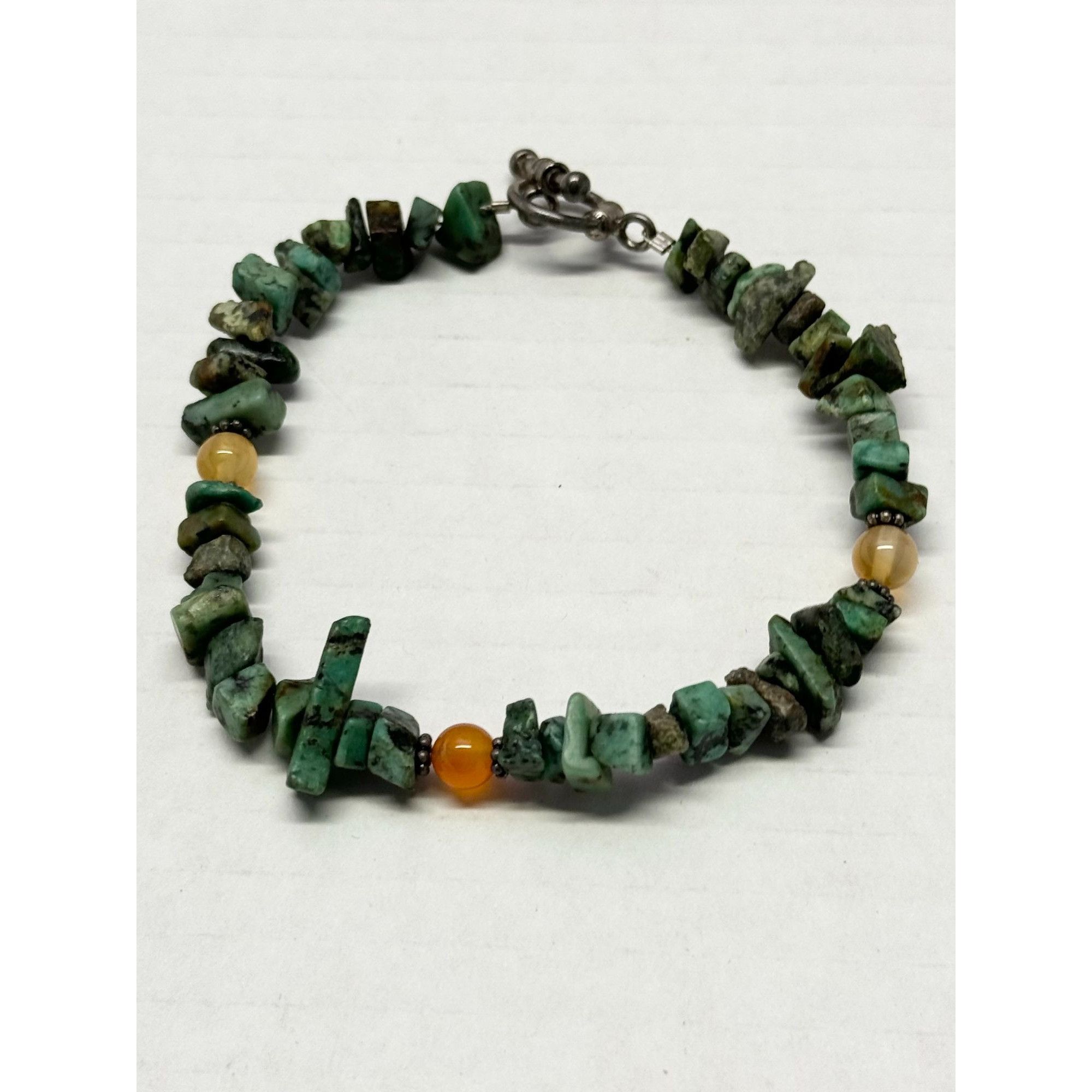 Vintage Vintage genuine turquoise beaded bracelet Size ONE SIZE - 2 Thumbnail