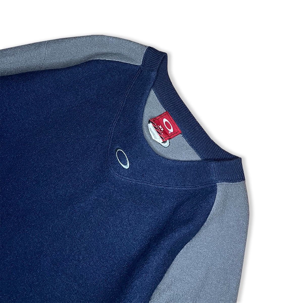 Oakley 2000’s Oakley Panelled Wool Knit Pullover Sweatshirt Size US XL / EU 56 / 4 - 3 Thumbnail