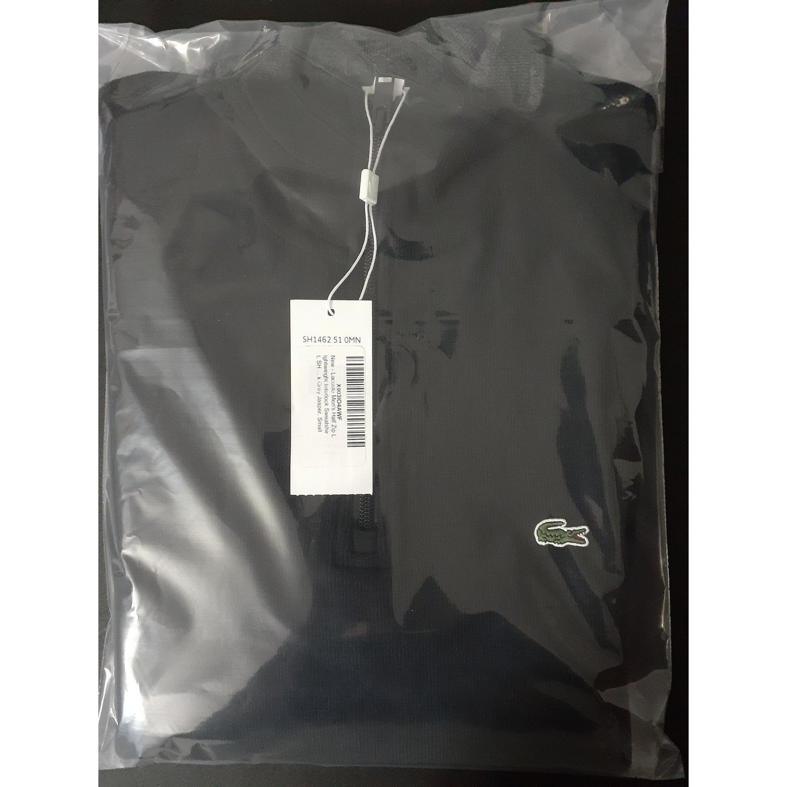 Lacoste Lacoste Men's Half Zip Lightweight Interlock Sweatshirt S Size US S / EU 44-46 / 1 - 2 Thumbnail