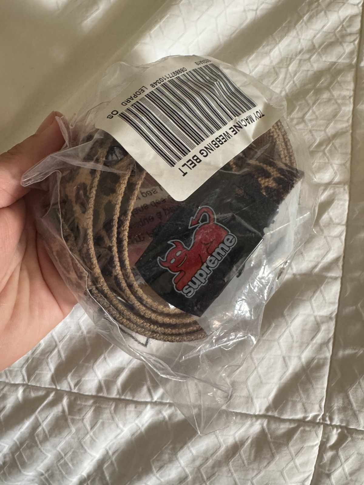 Supreme Supreme Toy machine Cheeta Print Belt Size ONE SIZE - 3 Thumbnail