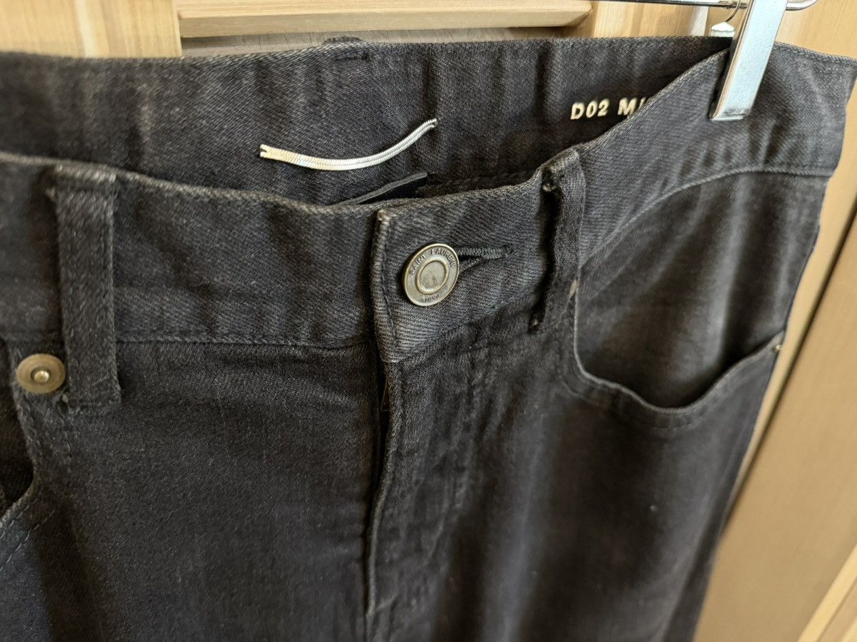 Saint Laurent Paris Saint Laurent SS14 Knee Cut Distressed Denim Size US 28 / EU 44 - 2 Thumbnail