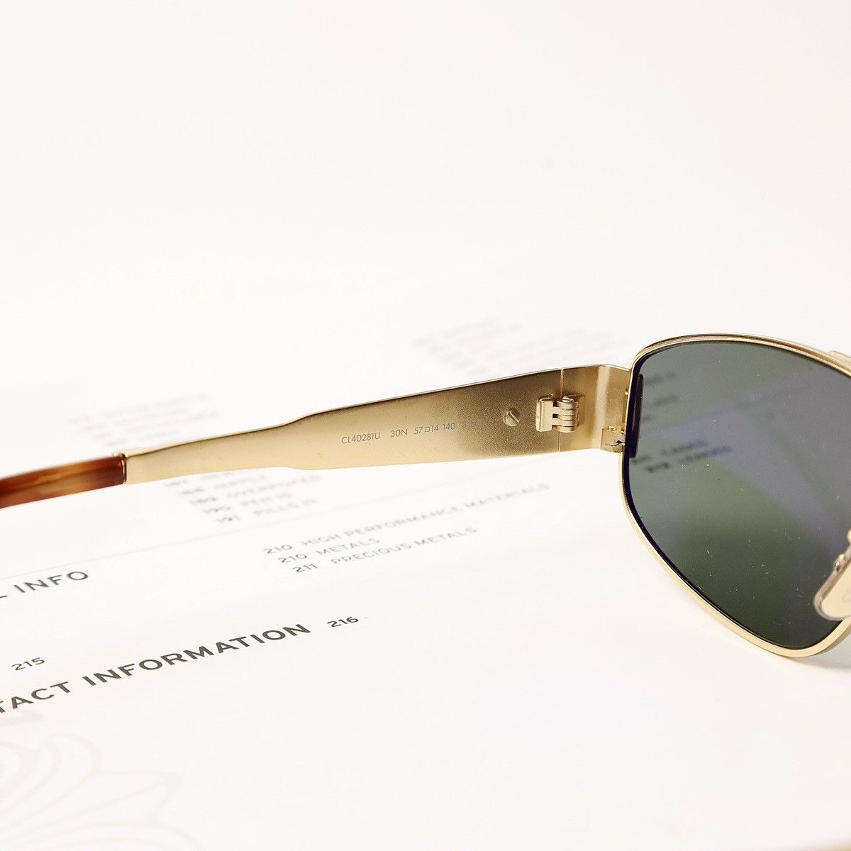 Celine CELINE CL40281U SUNGLASSES Size ONE SIZE - 4 Thumbnail