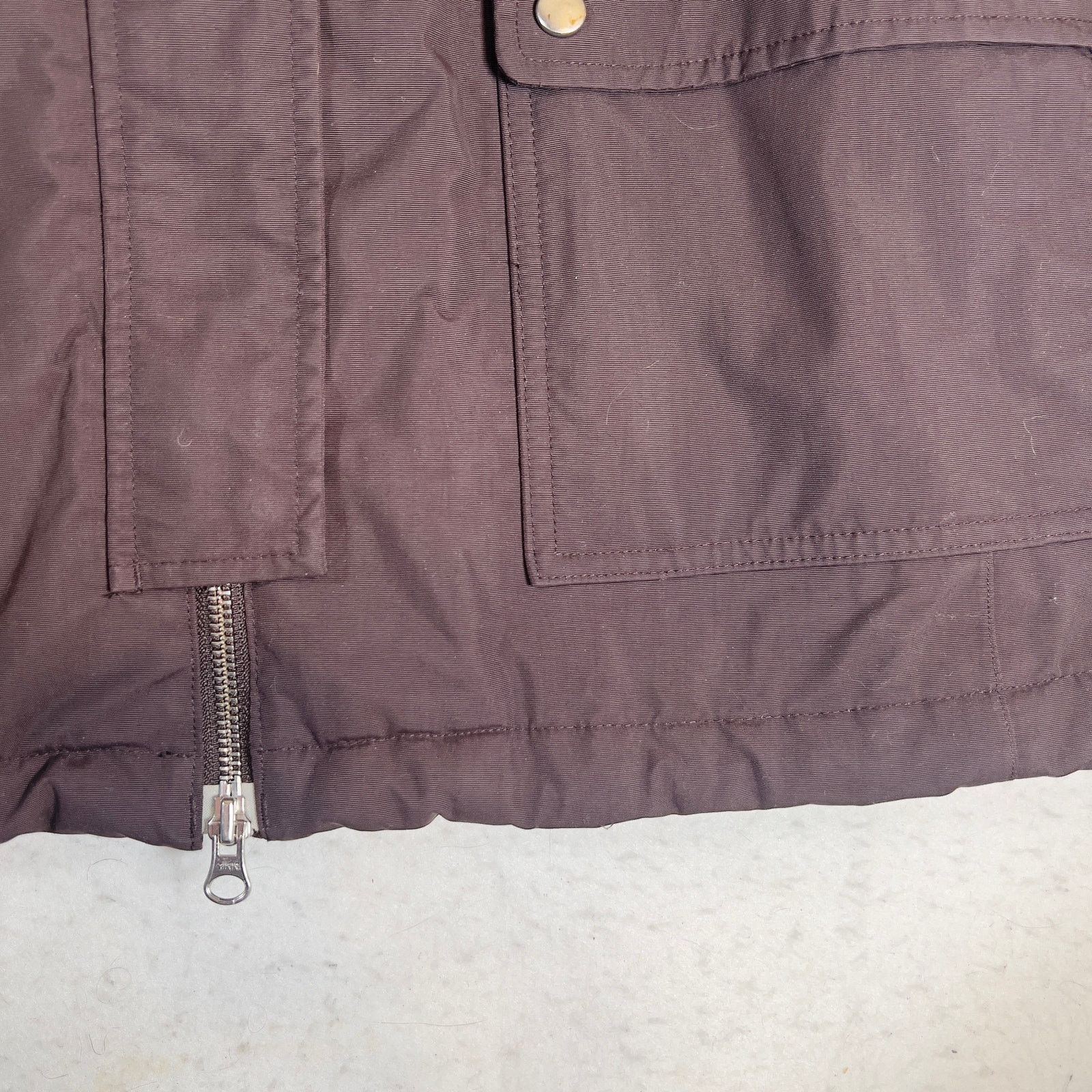 Lands' End Lands' End Faux Fur Coat Woman 2X 20W-22W Brown Quilt Lining Size XXL / US 16-18 / IT 52-54 - 5 Thumbnail