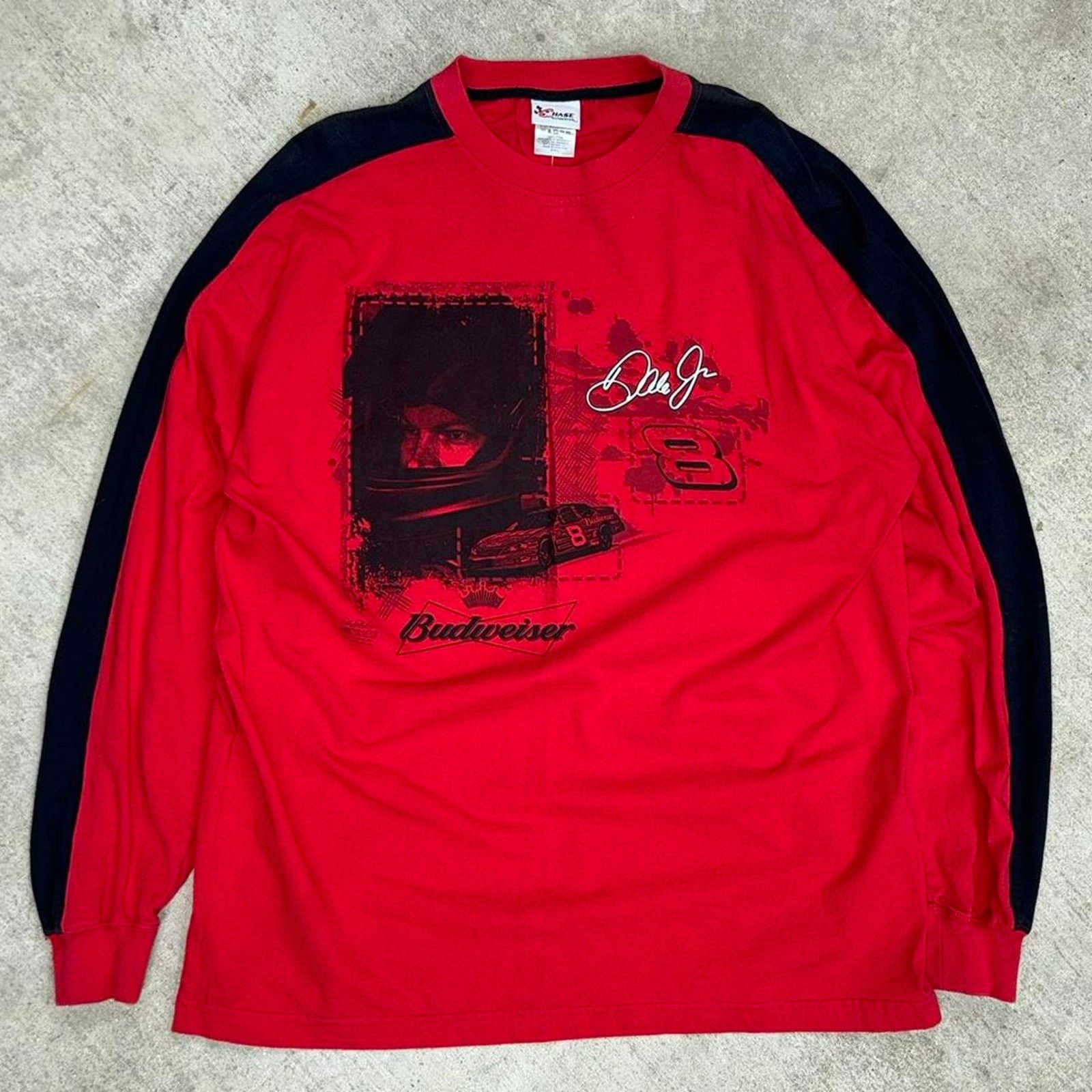 NASCAR Vintage 2000s nascar long sleeve Size US XL / EU 56 / 4 - 1 Thumbnail
